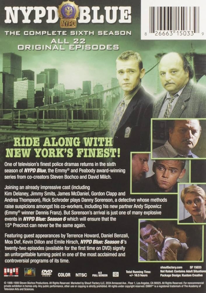 その他 Nypd 24/7 [DVD] NYPD-Blue-Season-07-DVD-Shout-